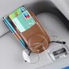 Leather Car Glasses Clip Sun Visor Multi-function Sunglasses Clip For Jaguar XF XE XJ F-Pace X-Type S-Type F-Type E-Pace I-PACE XK