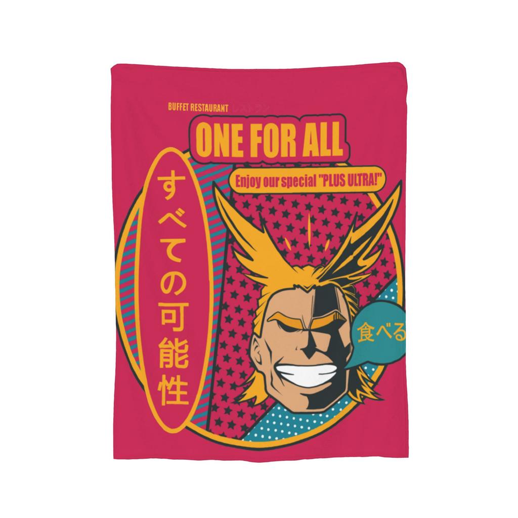 Todoroki Shoto Blankets My Hero Academia Anime Manga Fleece Vintage Warm Throw Blankets for Chair Covering Sofa  Winter,