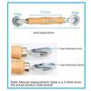 Repair Roller Manual Window Pressure Wheel Tool Double-Head Pressure