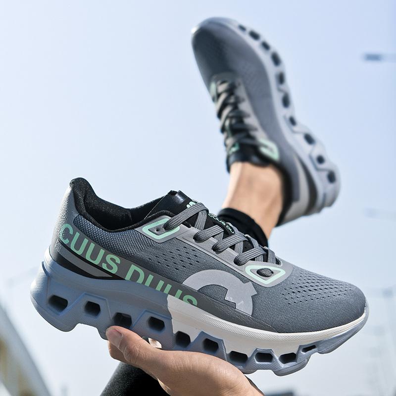 Herren-Laufschuhe, atmungsaktiv, Sport-Sneaker zum Schnüren, bequem, lässig, Wanderschuhe, Sportschuhe für das Training