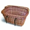Panier De Vélo Avant Mixte Adulte BASIL BAS9R - Brun Naturel - Corbeille - Attache Au Guidon