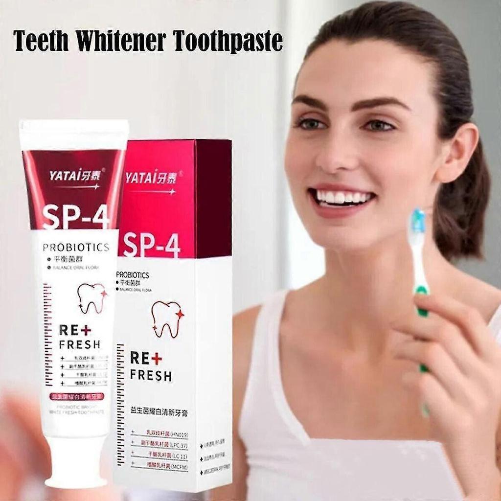 Sp-4 Probiotics Whitening Toothpaste Brightening Stain Removing Toothpaste
