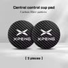 2Pcs Leather Coaster Mat For Xpeng Xiaopeng P5 P7 G9 G3i G6 G3 P7i X9 P7i P5 G3 Anti-noise Water Cup Pad Cushion Accessories 