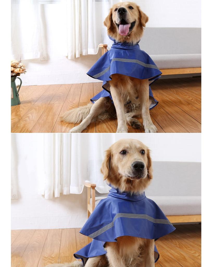 Waterproof Reflective Dog Raincoat