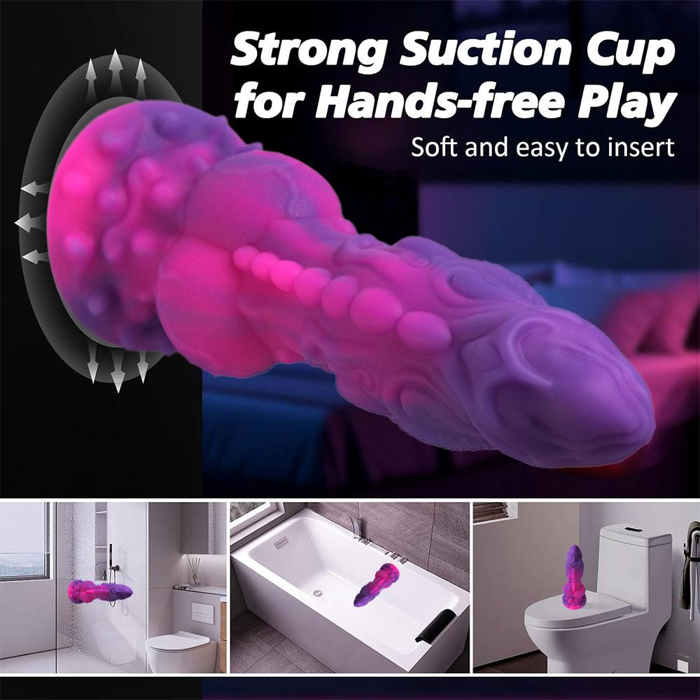 Anal Plug for Women with Suction Cup, Soft Silicone Beginner Butt Plug, Adult Sex Toys for Beginner and Advanced Users