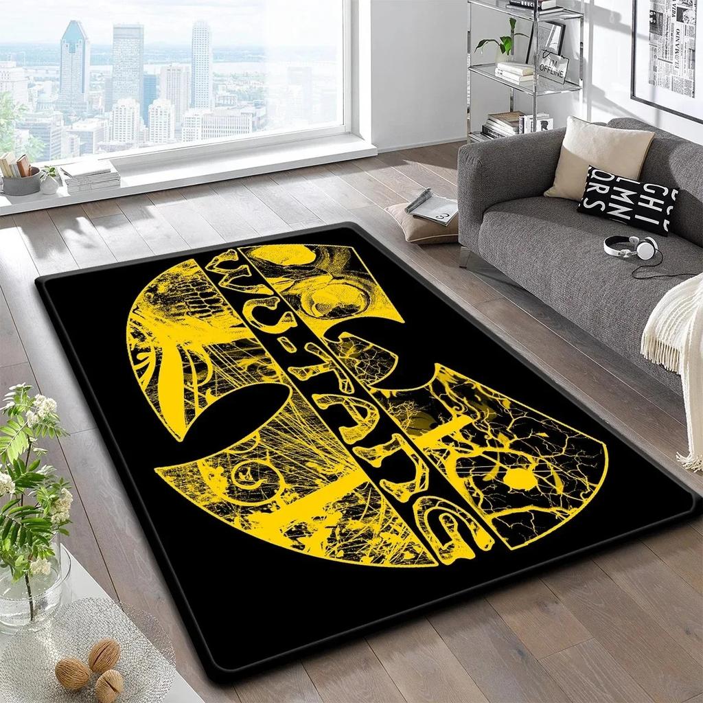 Rap Wu T-TANG Clans Series Sign Carpet Kitchen MatEntrance Doormat Bedroom FloorDecoration Living Room Bathroom Anti-slip Rug