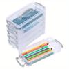 6Layer Detachable Storage Boxes Paintbrush Box Watercolor Pen Storage Case Large Capacity Multi-Function Stationery Organizer School Supplies