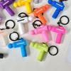 Mini Soft Rubber Fascia Gun Keychain: Sports Fitness Backpack Pendant & Souvenir Gift