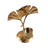 Exquisite Nordic Candle Holder Light Luxury Metal Candlestick Ginkgo Candle Holder  Living Room