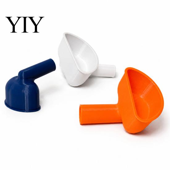 Water-tight RV Filling Nozzle Fresh Water Tank Funnel, 3D Printed Trailer Inlet Splash-proof Funnel with Wide Mouth, Compatible Standard Port