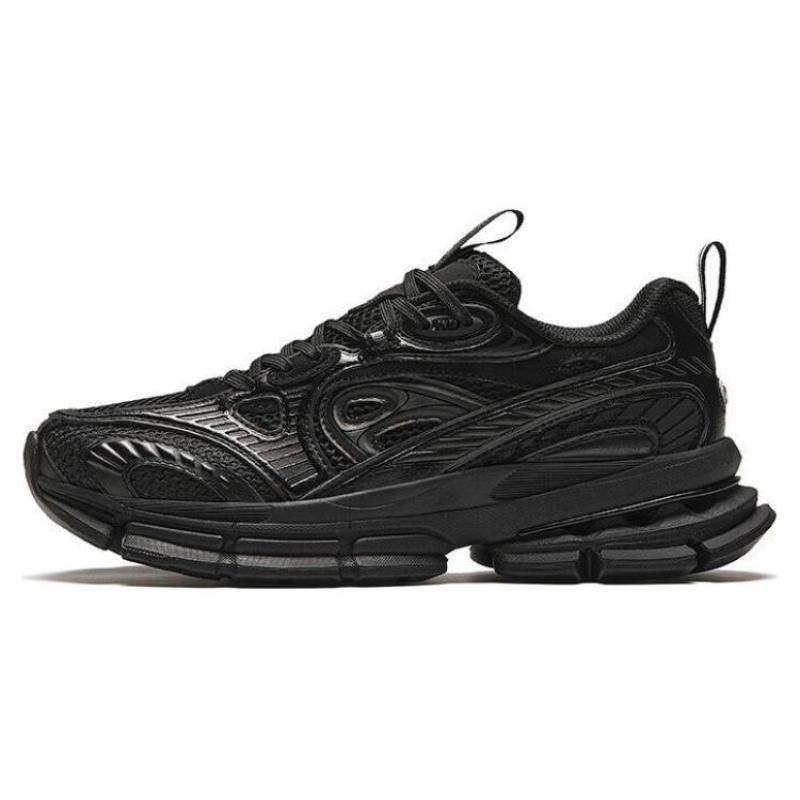 Anta Low Top Running Shoes Women s Black Sneakers 122418805A-1 36