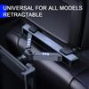 Telescopic Car Rear Pillow Phone Holder Tablet Car Stand Seat Rear Headrest Mounting Bracket for Phone Tablet 4-11 Inch