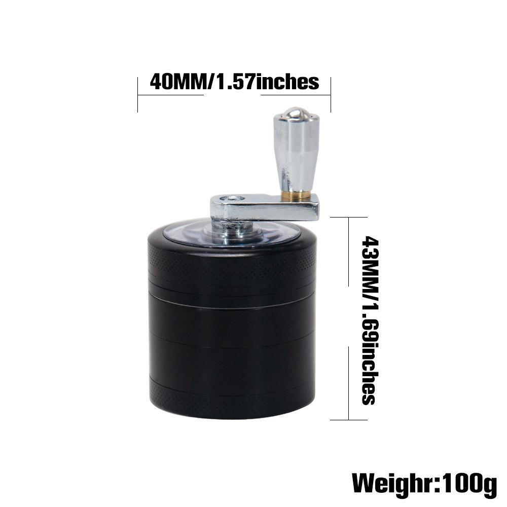 Nut and Hard Spice Grinder for Nutmeg Ginger Rock Salt and Peppercorn Hand Tools, Crushers 40mm