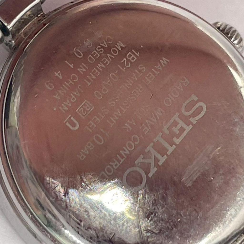[USED] Seiko radio-controlled solar watch for women