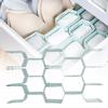 12pcs Drawer Divider Storage Shelves Household Storage Organizer Partition Underwear Drawer BoardLight Blue