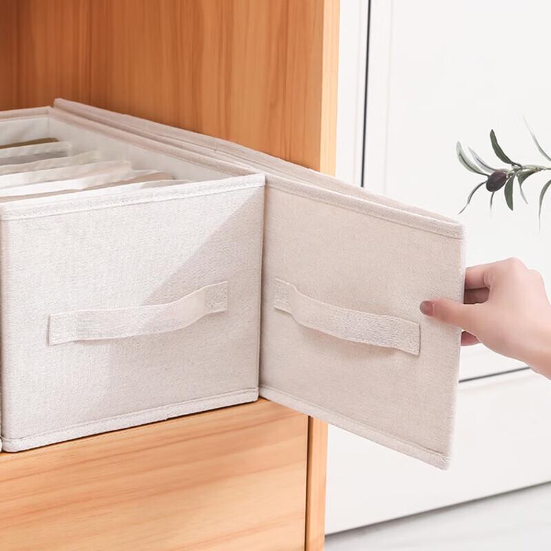 Chahua Fabric Divided Storage Bag