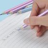 BAMBOLA Rainbow Pencil 2B Shavings Writing 12 Pieces Cute Girls Colored Stylish Elementary School Entrance Celebration Birthday Present