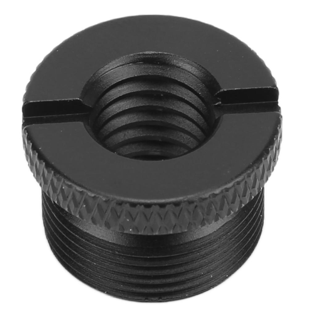 Screws Thread Adapter for Micphone Stand 3 8 Inch Female To 5 8 Inch Male Screw AdapterBlack F19A
