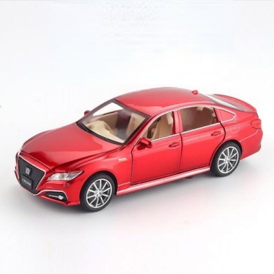 

Сплав, масштаб 1/32, модель автомобіля Toyota Crown, відлиті під тиском і транспортні засоби. Дитячий подарунок. Колекція автомобілів Miniauto. Іграшка для хлопчика. червоний