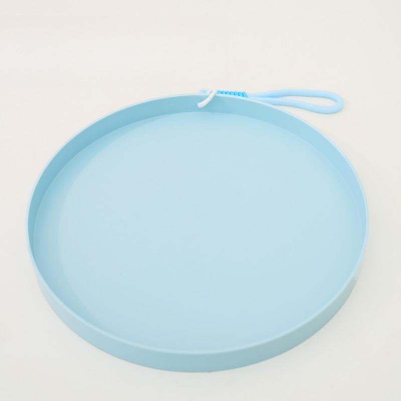 

Nordic Style Plastic Handle Tray, Living Room Entrance, Cosmetics Sundries, Small Objects, Desktop Storage Tray, Storage Tray синій