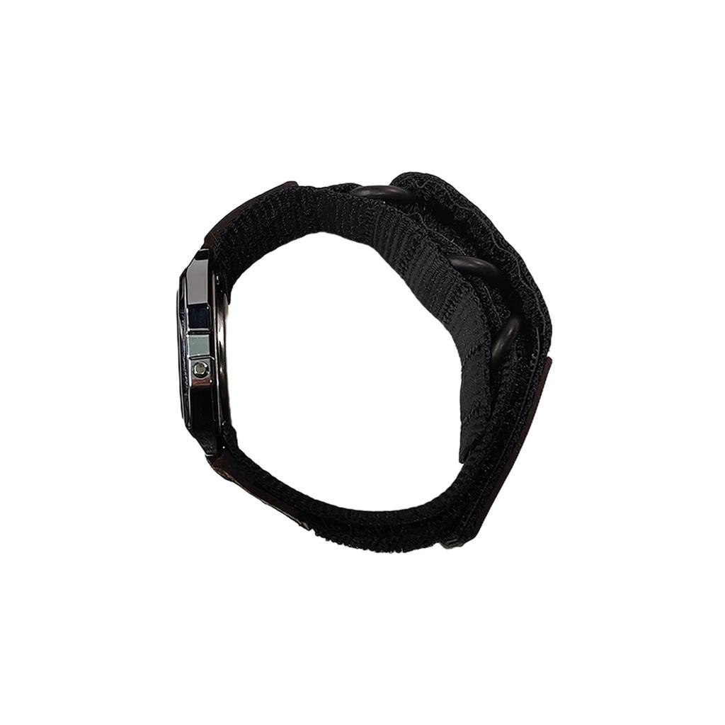 CASIO Custom Collection Quartz Movement Nylon Strap Watch Unisex Multicolor Watch Dial A159WA-N1D