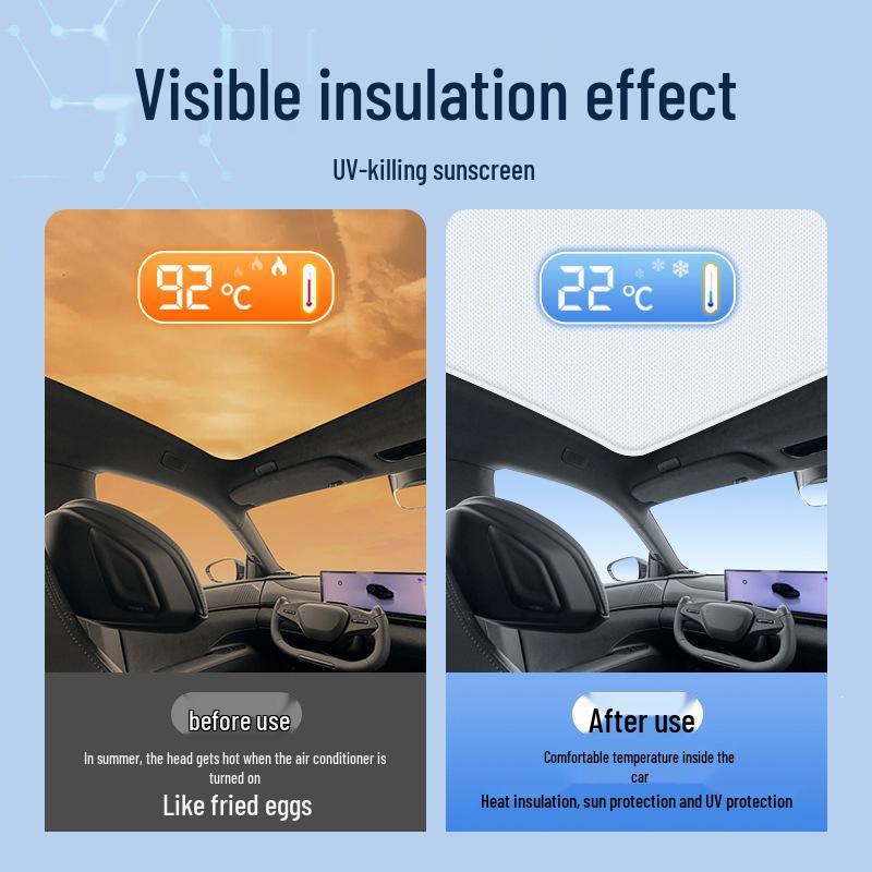 Jiyue 01 Silicone Suction Sunroof Sunshade