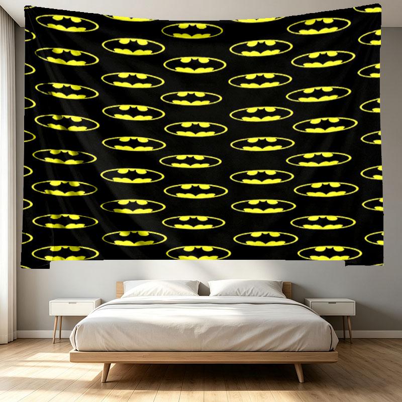 Superheroes Print Tapestry - Portable Wall Decor Cloth, for Home, Dorm, Travel, Bedroom, Living Room - Ideal Birthday Housewarming Gift