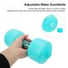 2Pcs Water Filled Dumbbells Weight Dumbbells   Body Shaping Gym Equipment for