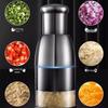 304 Stainless Steel Multi-Functional Kitchen Garlic Press and Slicing Knife for Garlic, Onion, and Ginger.