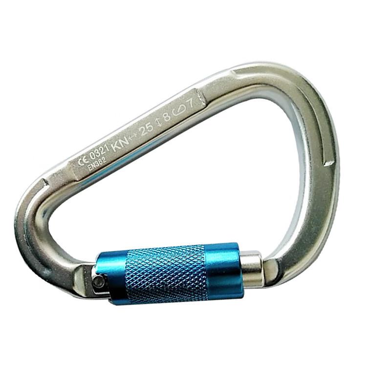 Norman 25KN D-Type Auto-Lock Climbing Carabiner