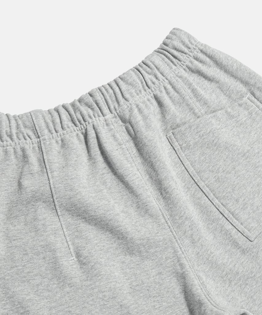 ESPIONAGE Pleated Sweat Shorts Gray