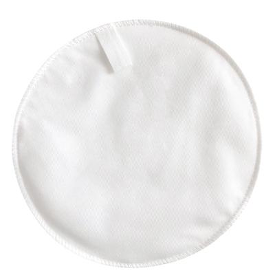 Joyancejt Washable Breast Pads, Gauze, Organic Cotton, Waterproof, Breathable, Pack of 10, Cloth Nursing Pads (White)