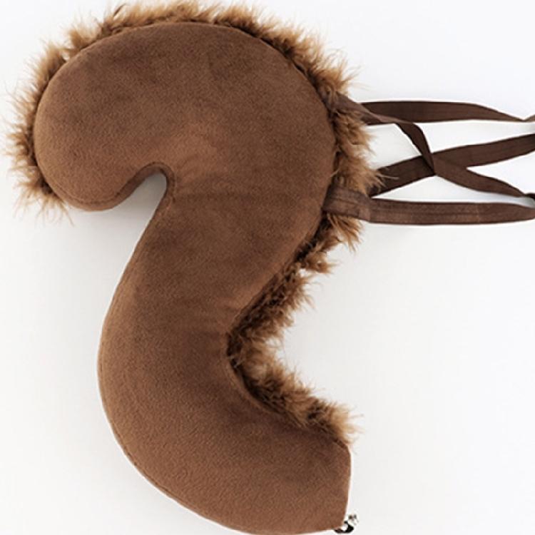 Animal Squirrel Costume Set,Squirrel Ears and Tail Set Animal Fancy Dress Kit for Birthday Party Halloween Cosplay Props