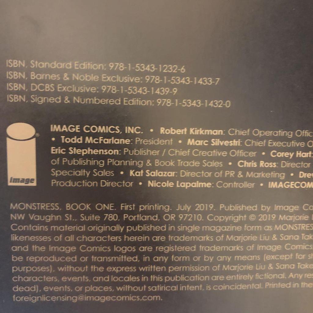 [USED] Monstress Book One, Marjorie Liu