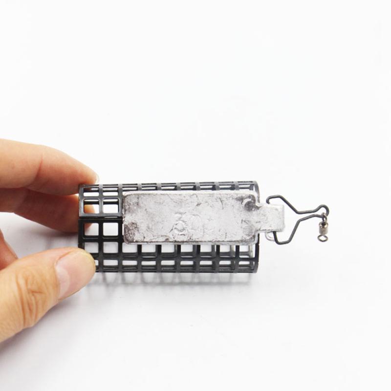 Metall Runde Karpfen Angeln Köder Käfig Fisch Köder Locken Angeln Zubehör Köder Käfig Angeln Falle Korb