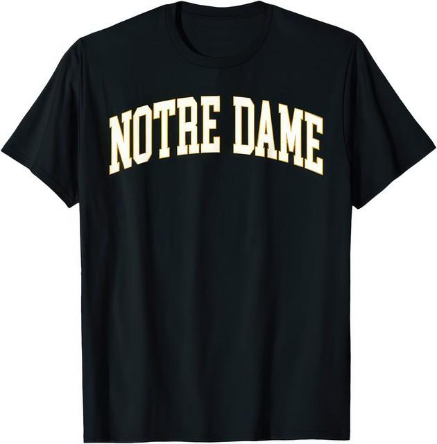 Retro Notre Dame Vintage Landmark France Cathedral Graphic T-Shirt S