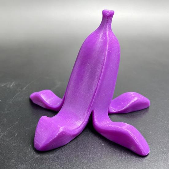 3D Tištěný držák na telefon banán Přenosný Lehký Univerzální Tvar ovoce Stojan na mobilní telefon na stůl Dekorace pro domácí kancelář