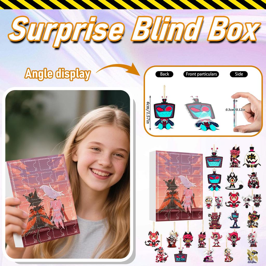 Arrival Calendar Includes 24 Christmas Decorations. Arrival Calendar Christmas Countdown