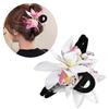 Elegant Fabric Flower Hair Claw Clip Hair Banana Barrettes Women Hair Ornaments
