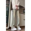 JYL Men's Flare Jeans Vintage Washed Dirty Slim Hiphop Zip Design Denim Pants