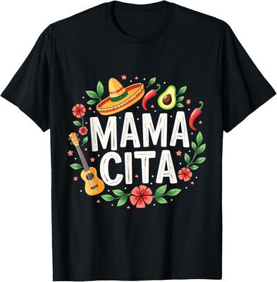 Mamacita Cinco De Mayo Family Sombrero Mexican Mom Mother TShirt