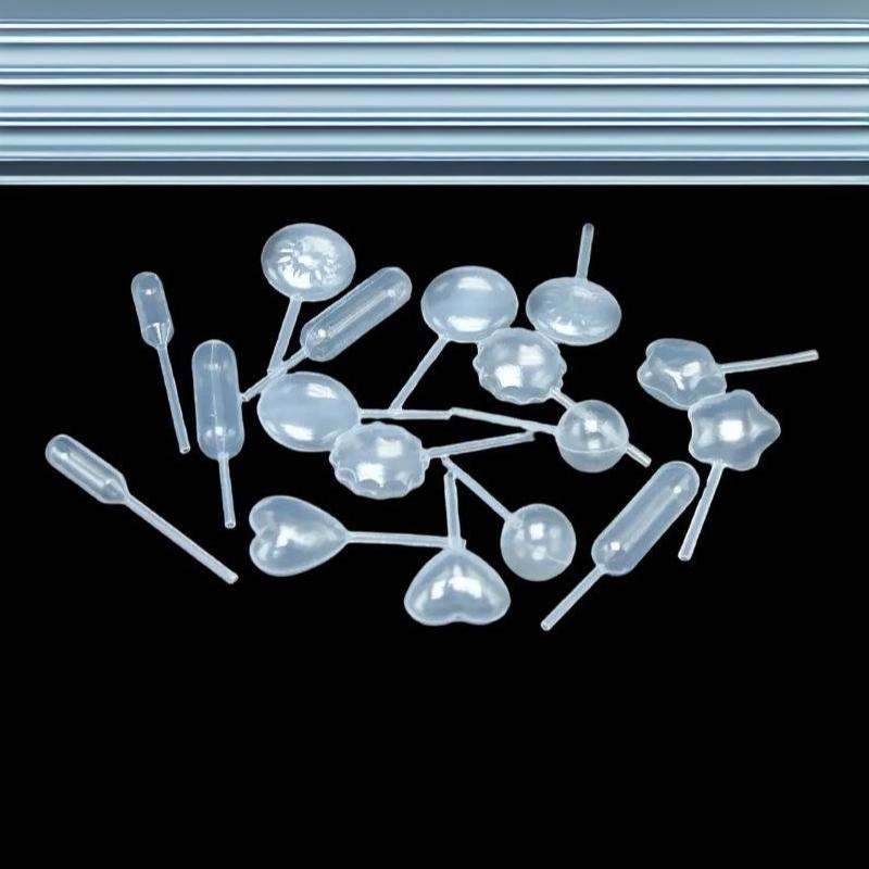 50Pcs 4Ml Plastic Pipettes Disposable Safe Plastic Eye Dropper For Silicone Mold Uv Epoxy Resin Craft Jewelry Making