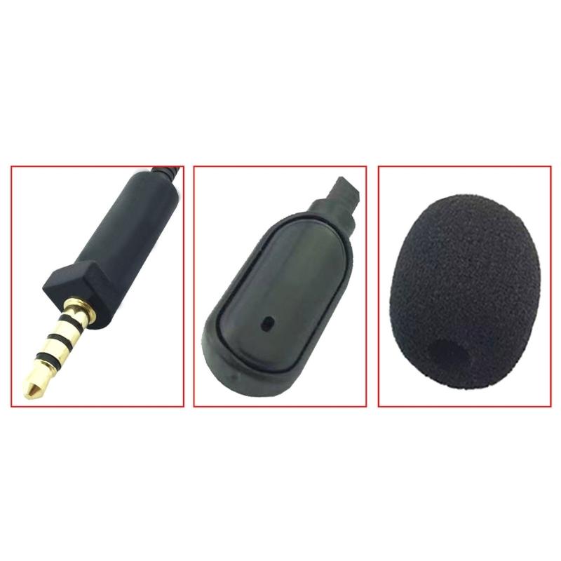 Microphones Replacement Mic for ROG / S Wireless Gamings Headsets, Detachable Headphones Mic Boom