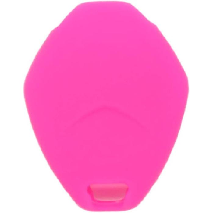 SEGADEN Silicone Cover Protector Case Holder Skin Jacket Compatible with MITSUBISHI 4 Button Remote Key Fob CV4522 Rose