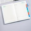 2027 Zodiac Pattern Embossed Planner Notebook With Elastic Strap Pen Loop For Daily Schedule Office Study