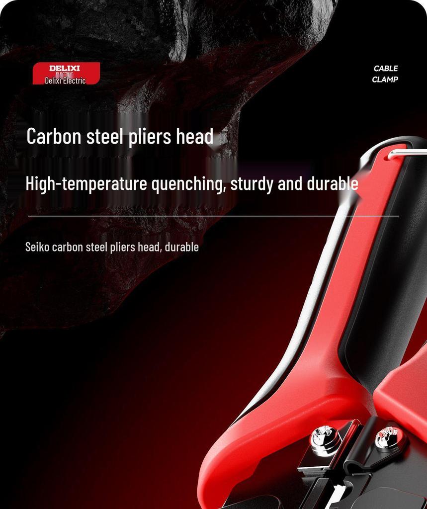 Professional Grade Network Cable Crimper Set with Wire Stripper and Cutter for Category 6 and 6P8P Crystals