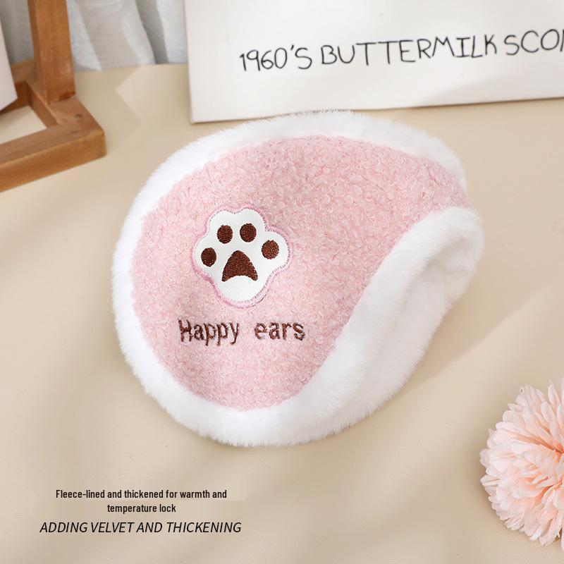 Unisex Velvet Winter Earmuffs: Cozy, Antifreeze Ear Warmers for Cold Weather Protection