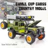 1:28 Scale Trophy Defender Hračky z tlakově lité slitiny Modely aut, Kovová autíčka s funkcí stahování Sbírky světel a zvuků Dárky