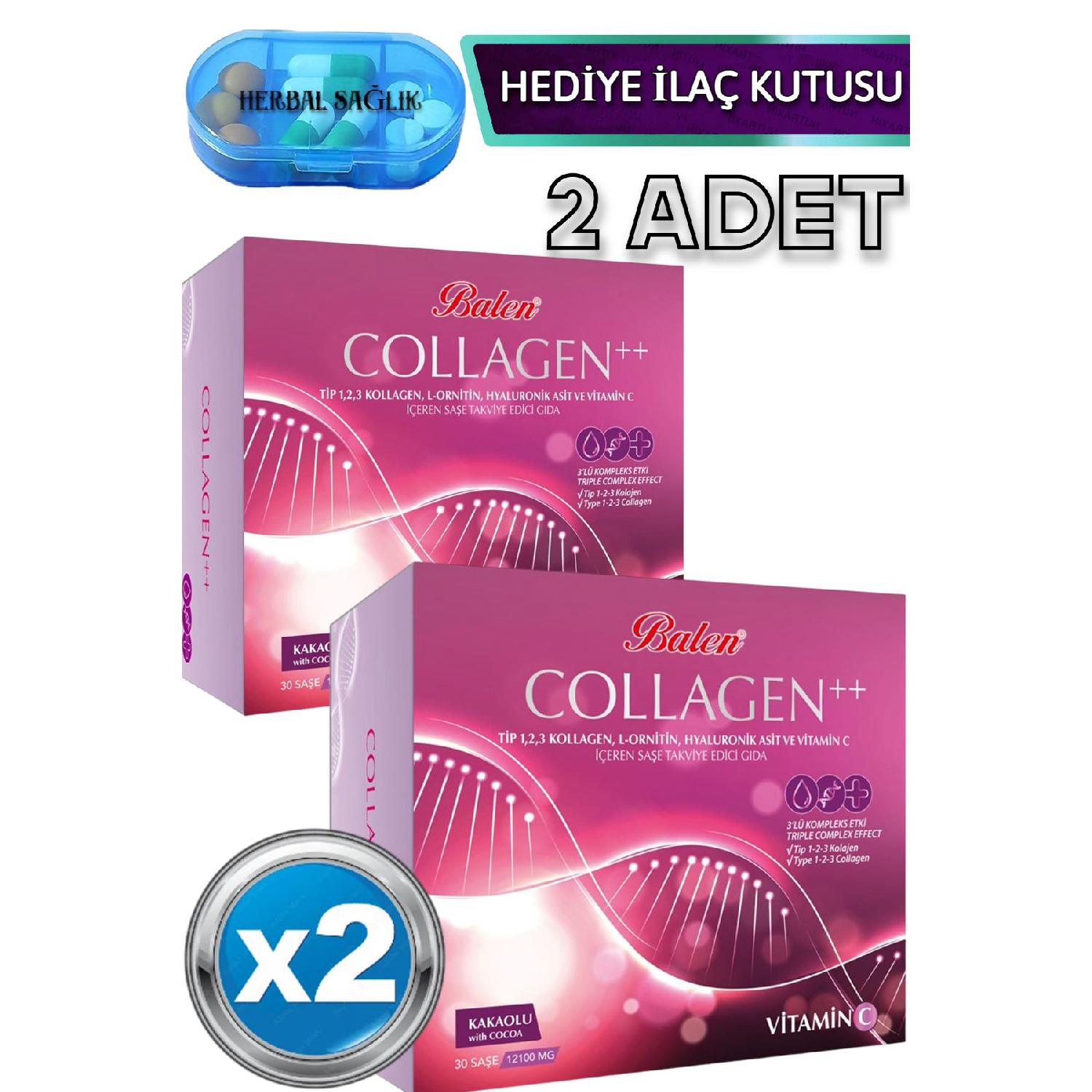 

2 Collagen Complex Type 1,2,3 Collagen, L-ornitin, Hyal. Acid, Vitamin C Chase