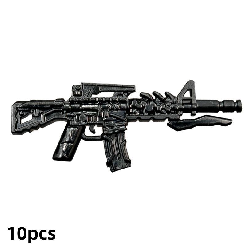 Military Army Weapons Building Blocks Light Machine Guns M16 M4 AK Action Special Forces Figures Accessories Mini Brick Kid Toys